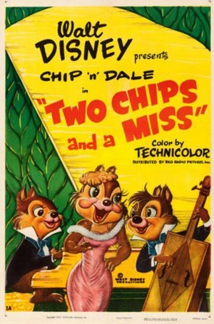 Two Chips and a Miss (1952) - poster