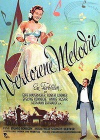 Verlorene Melodie (1952) - poster