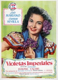 Violetas Imperiales (1952) - poster