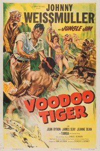 Voodoo Tiger (1952) - poster