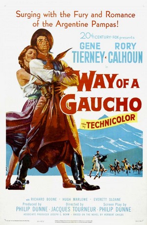 Way of a Gaucho (1952) - poster