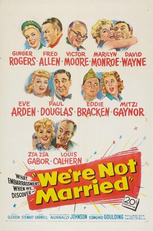 We're Not Married! (1952) - poster