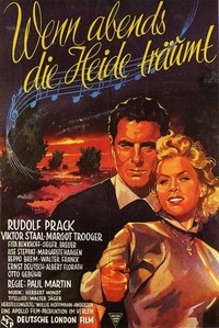 Wenn Abends die Heide Träumt (1952) - poster