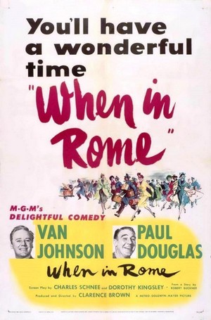 When in Rome (1952) - poster