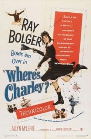 Where's Charley? (1952) - poster