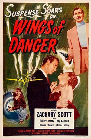 Wings of Danger (1952) - poster