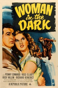 Woman in the Dark (1952) - poster