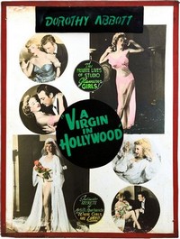 A Virgin in Hollywood (1953) - poster