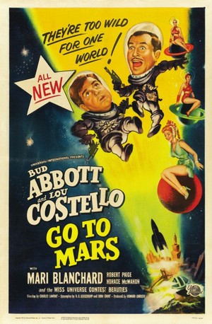 Abbott and Costello Go to Mars (1953) - poster