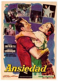 Ansiedad (1953) - poster