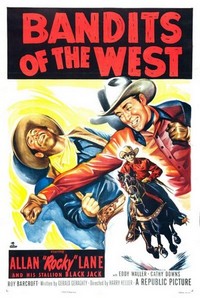 Bandits of the West (1953) - poster