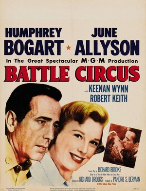 Battle Circus (1953) - poster