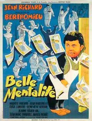 Belle Mentalité (1953) - poster