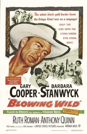 Blowing Wild (1953) - poster