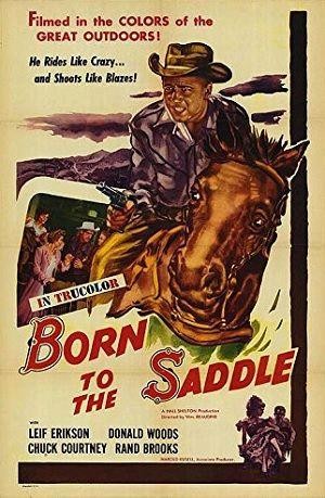 Born to the Saddle (1953) - poster