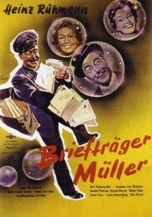 Briefträger Müller (1953) - poster