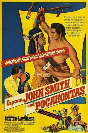 Captain John Smith and Pocahontas (1953) - poster