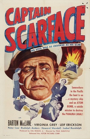Captain Scarface (1953) - poster