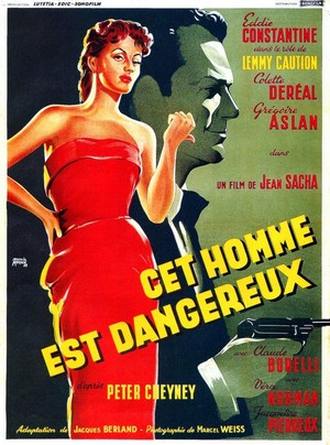 Cet Homme Est Dangereux (1953) - poster