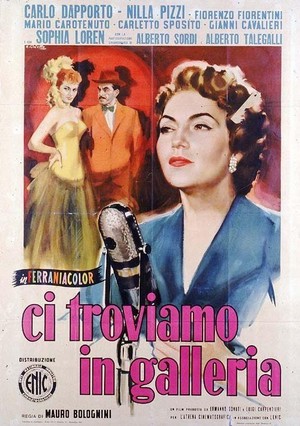 Ci Troviamo in Galleria (1953) - poster
