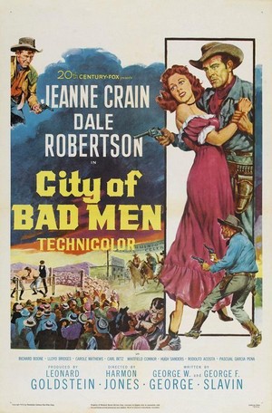 City of Bad Men (1953) - poster