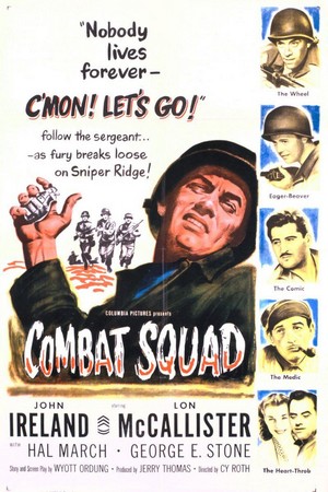 Combat Squad (1953) - poster
