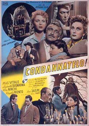 Condannatelo! (1953) - poster