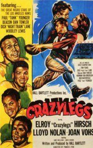 Crazylegs (1953) - poster