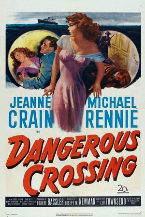 Dangerous Crossing (1953) - poster