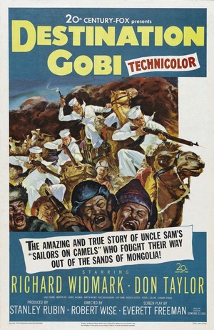 Destination Gobi (1953) - poster