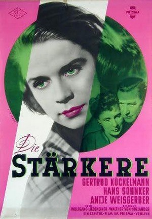 Die Stärkere (1953) - poster
