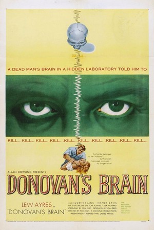 Donovan's Brain (1953) - poster