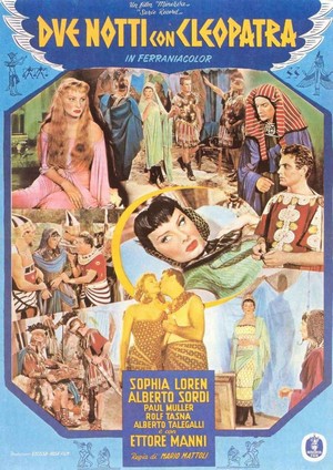 Due Notti con Cleopatra (1953) - poster