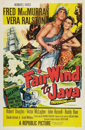 Fair Wind to Java (1953) - poster