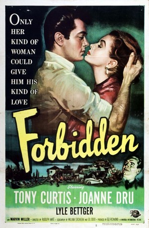 Forbidden (1953) - poster