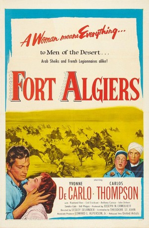 Fort Algiers (1953) - poster