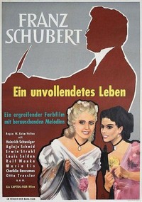 Franz Schubert (1953) - poster