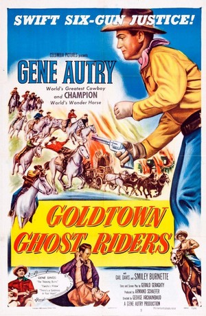 Goldtown Ghost Riders (1953) - poster