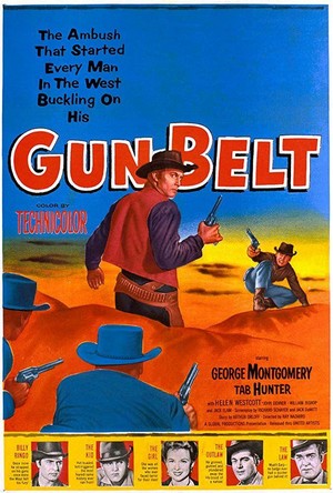 Gun Belt (1953) - poster