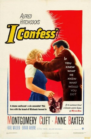 I Confess (1953) - poster