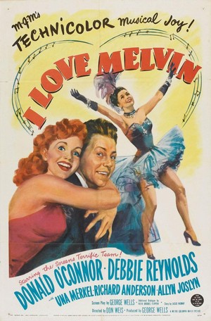 I Love Melvin (1953) - poster