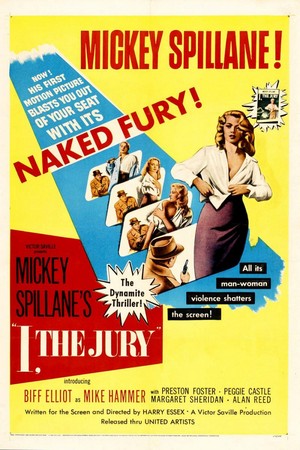 I, the Jury (1953) - poster