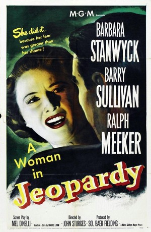 Jeopardy (1953) - poster