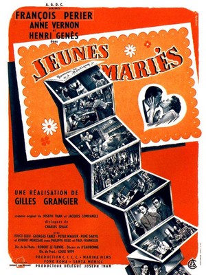 Jeunes Mariés (1953) - poster
