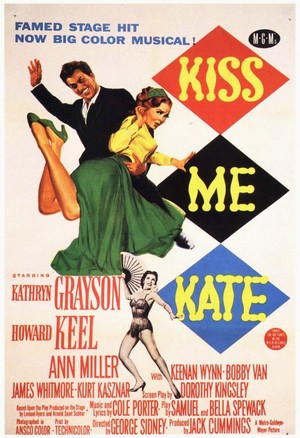 Kiss Me Kate (1953) - poster