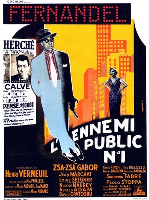 L'Ennemi Public N° 1 (1953) - poster
