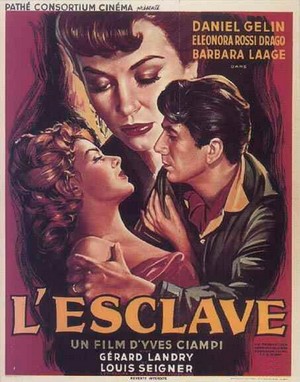 L'Esclave (1953) - poster