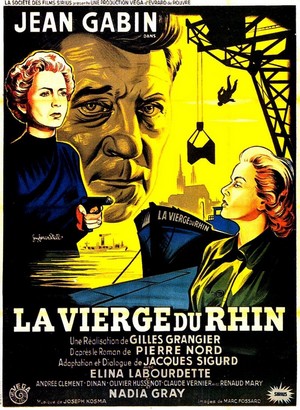 La Vierge du Rhin (1953) - poster