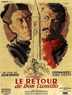 Le Retour de Don Camillo (1953) - poster