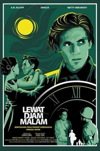 Lewat Djam Malam (1953) - poster